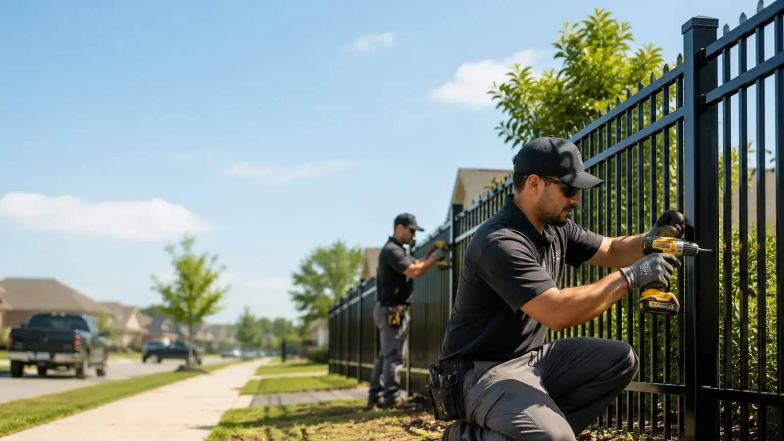 Metal Fence Installation in Edmondson, AR
